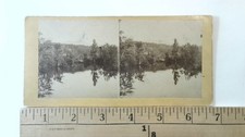 Cillyville Pond East Andover Stereoview John Bachelder 1860s New Hampshire picture
