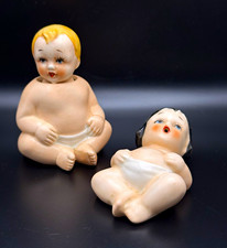 Vintage 1985 Sarsaparilla Baby Nodder Salt Pepper Shakers Japan Ceramic picture