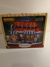 Lemax Village Santa's Wonderland Elf Diner Cute picture