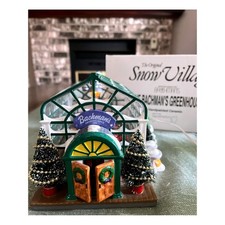 Dept 56 The Original Snow Village Bachman's Greenhouse~The Palm House 1998 picture