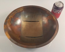 LAURIE M. GODDARD - LARGE Hand-Crafted 1990s ART BOWL 12.25 x 3.25
