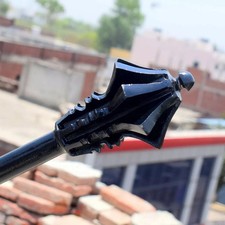 Medieval Flanged mace Battle Ready Hand Forged High Carbon Steel picture