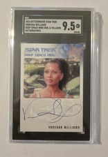 Mint+ 9.5 2018 Star Trek Heroes & Villans VANESSA WILLIAMS Arandis Signed Card picture