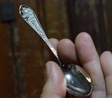 STEAMTOWN USA BELLOWS FALLS VERMONT 1960s VINTAGE SILVER PLATE SPOON SIOUVENER picture