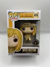 Funko Pop Television Yellowstone Beth Dutton #1416 Coat Bruised Face Exclusive picture