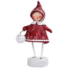 LORI MITCHELL ~ Bundled Up Brenna ~ Folk Art Christmas Figure picture
