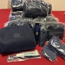 Vintage Continental Airlines BusinessFirst Amenity Kit 2000s Sealed/Unused picture
