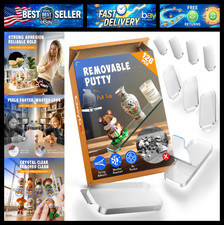 Clear Removable Mounting Putty with Pull Tab, Heat & Waterproof Double Sided Adh picture
