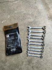 Craftsman 10pc SAE Ignition Wrench Set -V- Series 43441 USA Vintage picture