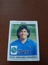 ORIGINAL DIEGO ARMANDO MARADONA PANINI 1989/1990 FIGURE N°260. FRONT/BACK picture