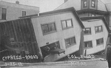 Columbus Ohio 1913 Flood Disaster Cypress - Broad POSTCARD 8485 picture