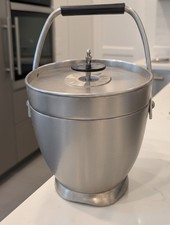 Vintage Mid Century Kromex Aluminum Ice Bucket Excellent picture