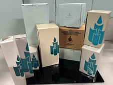 PartyLite Candle Holder Collection Lot 10 Boxes NIB - Crystal Glass Porcelain picture