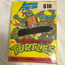 Topps TMNT Awesome 2nd Series 1990 48 sealed packs picture