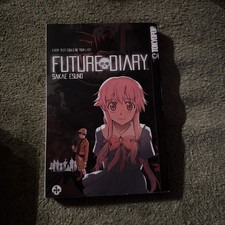 Future Diary Volume 1 Tokyopop 2nd Printing 2009 TPB Sakae Esuno Manga GOOD picture