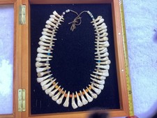 navtive american buffalo necklace vintage picture