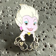 2024 WDW Walt Disney Hidden Mickey Mystery Pin Trading Villains- Ursula picture