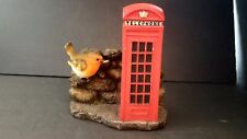 Vivid Arts Robin Figurine Phone booth  picture
