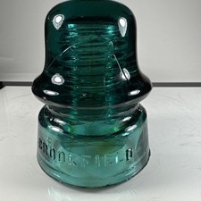  Brookfield CD 162  aqua green loaded with amber great shape picture