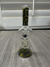 Augy Glass Mini Swiss Perc Water Pipe Tobacco Rig Not Jerome Baker picture