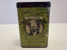 1887 J.R. WATKINS PURE GROUND CLOVES TIN picture