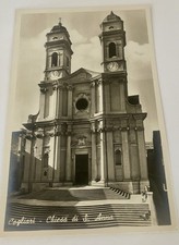 La Chiesa di Sant'Anna  Cagliari Sardegna Italy Church Of St Anne VTG RPPC 1940s picture