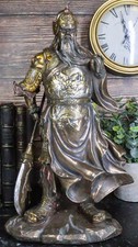 Warlord Liu Bei General Guangong Guan Yu Statue Romance of the Three Kingdoms picture