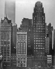 View from across Bryant Park incl Scientific American American Rad- Old Photo picture