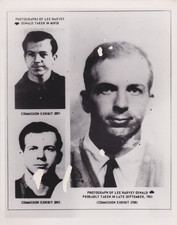 1964 Press Photo 3 Views of Lee Harvey Oswald for the Warren Commission Exhibit picture
