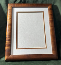 VINTAGE HAWAIIAN SOLID CURLY KOA WOOD FRAME 13 1/4