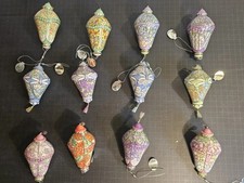Bradford Editions 2002 The Era of Louis Tiffany Heirloom Porcelain 24 Ornaments picture