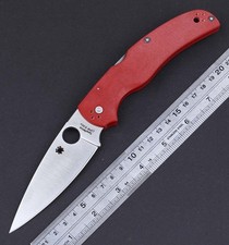 Long Red G10 Lock Back Survival Pocket Folding Tactical Camping Hunting Knife picture