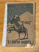 With the ANZACS in Egypt by Lt. Harry Doull 17th Battallion AIF Australian Army picture