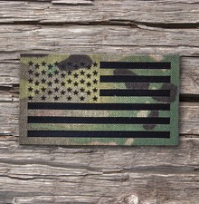 Standard Infrared reflective Multicam IR US Flag Patch 3.5x2
