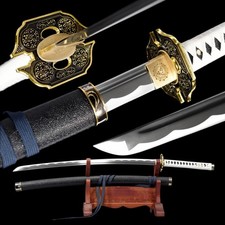 Devil May Cry 5 Yamato Katana Hand Forged High Carbon Steel Full Tang picture