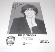 Julie Pinson Autograph Reprint Photo 9x6 Port Charles 1999 Days Our Lives ATWT picture