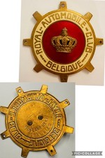 Royal Automobile Club Belgique Van Larebeke Bruxelles Belgium Car Grille Badge picture