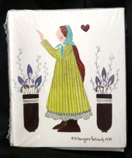 VTG 1989 NEW Gift Card 12 ct Pack Blank Sealed Love Barbara Bourgeau Richards    picture