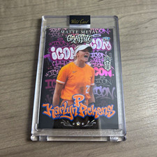 Wild Card Matte Metal Graffiti Tennessee Karlyn Pickens True 1/1 picture