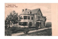 Postcard Dwight's Home Mount Hermon, MA Postmarked 1909 Arthur Roeder picture