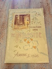 1895 The Ingleside Christmas Number Almanac United States Life Insurance Booklet picture