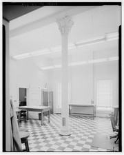 Photo:Old U.S. Customs House Northwest Third Floor Iron Column Room 1900s picture