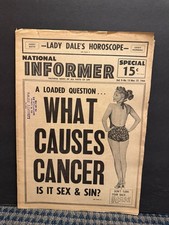 1966 March 27th National Informer Newspaper, Mari Blanchard  (VRN10F) picture