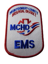 MONTGOMERY COUNTY HOSPITAL DISTRICT EMS MCHD PATCH SHOULDER CREST MARYLAND picture