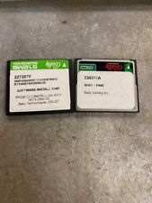 Bally Alpha Pro 230311A Clear and 227207F COMPACT FLASH CARDS ORIGINALS picture