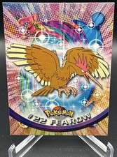 1999 Topps Pokemon TV Animation Edition Series 1 Fearow #22 Blue Logo picture