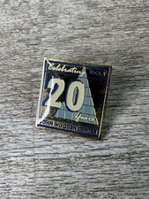 UCLA John Wooden Center Pinback Button 20 Years Square 2003 picture