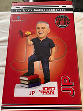 The Sports Junkies JP Autographed Bobblehead Plastic Sports Theme picture