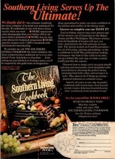 Southern Living Cookbook Original Vintage Print Ad picture
