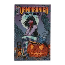 Vampironica New Blood #1 Pumpkin Halloween Braga Variant Cover B Archie Comic picture